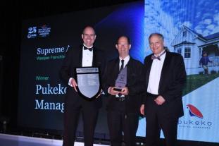 Pukeko Rental Managers Westpac Franchise Award David Pearse